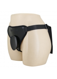 Черные трусики харнесс с платформой Caludio I - Baile - купить с доставкой в Уссурийске