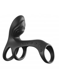 Черная насадка на пенис Ultimate Couples Cage Pro - Pipedream - в Уссурийске купить с доставкой