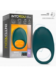 Зеленое интерактивное виброкольцо Ringo - Intoyou - в Уссурийске купить с доставкой