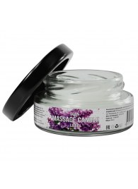 Массажная свеча «Сирень» - 50 мл. - SGAN - купить с доставкой в Уссурийске