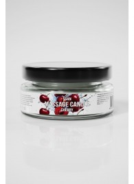 Массажная свеча «Спелая вишня» - 50 мл. - SGAN - купить с доставкой в Уссурийске