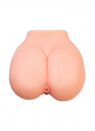 Реалистичный мастурбатор в форме попки с 2 любовными входами - No Name - в Уссурийске купить с доставкой