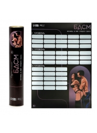 Плакат для двоих со скретч-слоем «БДСМ» - Сима-Ленд - купить с доставкой в Уссурийске