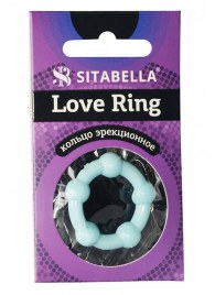 Цветное эрекционное кольцо Love Ring с бусинами - Sitabella - в Уссурийске купить с доставкой