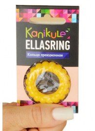 Цветное рельефное эрекционное кольцо Ellasring - Sitabella - в Уссурийске купить с доставкой