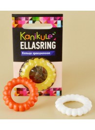 Цветное рельефное эрекционное кольцо Ellasring - Sitabella - в Уссурийске купить с доставкой