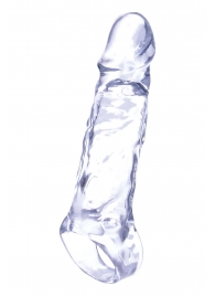 Прозрачная насадка-удлинитель Length Enhancer с подхватом - 16 см. - NMC - в Уссурийске купить с доставкой