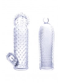 Набор из 2 прозрачных насадок на член Seductive Tickler Sleeves - NMC - в Уссурийске купить с доставкой