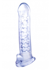 Прозрачная насадка-удлинитель Stretchy Touch - 18 см. - NMC - в Уссурийске купить с доставкой