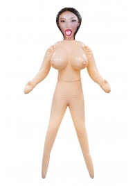 Телесная надувная секс-кукла с пышным бюстом - NMC - в Уссурийске купить с доставкой