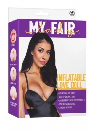 Телесная надувная секс-кукла с 3 любовными отверстиями - NMC - в Уссурийске купить с доставкой