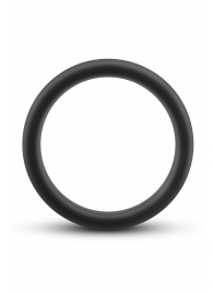 Черное эрекционное кольцо Silicone Go Pro Cock Ring - Blush Novelties - в Уссурийске купить с доставкой