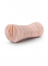 Телесный мастурбатор-вагина Ayumi с вибрацией - Blush Novelties - в Уссурийске купить с доставкой