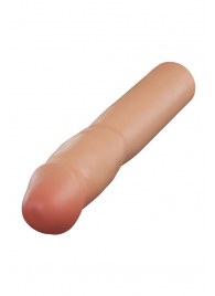 Телесная насадка-удлинитель Resilience - 17,7 см. - Blush Novelties - в Уссурийске купить с доставкой