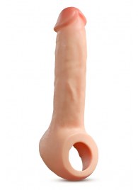 Телесная насадка-удлинитель Thrive 8.75 Inch Realistic Penis Extender Sleeve - 22,2 см. - Blush Novelties - в Уссурийске купить с доставкой