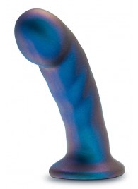 Синяя насадка-фаллоимитатор Rebellion 5.75 Inch Pegging Dildo - 14,6 см. - Blush Novelties - купить с доставкой в Уссурийске