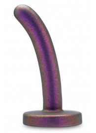 Фиолетовая насадка с гладкой поверхностью Surrender 4.75 Inch Beginner Pegging Dildo - 12 см. - Blush Novelties - купить с доставкой в Уссурийске