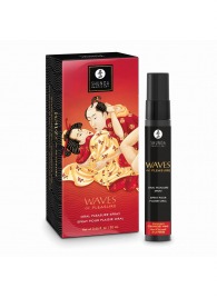 Оральный спрей Waves of Pleasure с ароматом клубники и шампанского - 20 мл. - Shunga - купить с доставкой в Уссурийске