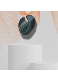 Серый сквозной мастурбатор с вибрацией Manwan Starter - Manwan - в Уссурийске купить с доставкой