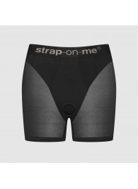 Трусики-шорты для фиксации насадок Strap-on-me Harness Lingerie Halo - size XS - Strap-on-me - купить с доставкой в Уссурийске