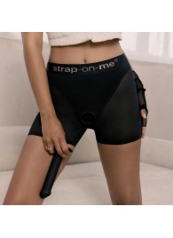 Трусики-шорты для фиксации насадок Strap-on-me Harness Lingerie Halo - size M - Strap-on-me - купить с доставкой в Уссурийске