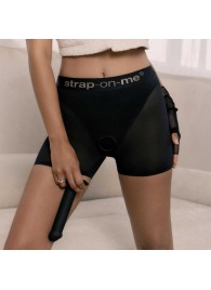 Трусики-шорты для фиксации насадок Strap-on-me Harness Lingerie Halo - size L - Strap-on-me - купить с доставкой в Уссурийске