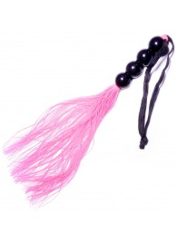 Розовая силиконовая плеть - 35,5 см. - Boys of Toys - купить с доставкой в Уссурийске