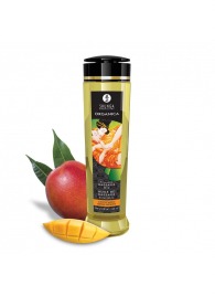 Массажное масло для тела Luscious Mango с ароматом манго - 240 мл. - Shunga - купить с доставкой в Уссурийске