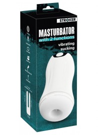Белый мастурбатор Masturbator with 2 functions - Orion - в Уссурийске купить с доставкой