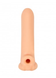 Телесный фаллоудлинитель Titan - 16,5 см. - Lola Games - в Уссурийске купить с доставкой