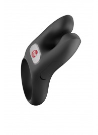 Черное эрекционное виброкольцо Nos - Fun Factory - в Уссурийске купить с доставкой