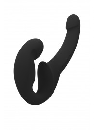 Черный безремневой страпон Share Lite - Fun Factory - купить с доставкой в Уссурийске