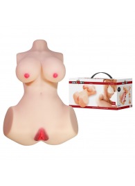 Мастурбатор-торс Aveline с 2 любовными тоннелями - Baile - в Уссурийске купить с доставкой