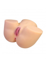 Телесный мастурбатор Liora с 2 любовными тоннелями - Baile - в Уссурийске купить с доставкой