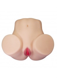 Телесный мастурбатор Julia с 2 любовными каналами - Baile - в Уссурийске купить с доставкой