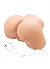 Телесный мастурбатор Olivia с 2 любовными отверстиями - Baile - в Уссурийске купить с доставкой