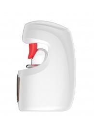 Белый мастурбатор с язычком и возвратно-поступательными движениями - Secwell - в Уссурийске купить с доставкой