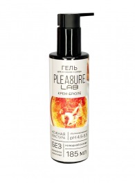 Съедобный лубрикант на водной основе Pleasure Lab с ароматом крем-брюле - 185 мл. - Pleasure Lab - купить с доставкой в Уссурийске