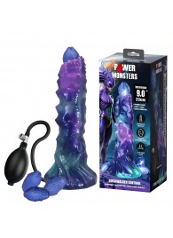 Фиолетовый яйцеродящий фаллоимитатор Duskwalker Sentinal на присоске - 22,4 см. - Baile - купить с доставкой в Уссурийске