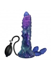 Фиолетовый яйцеродящий фаллоимитатор Duskwalker Sentinal на присоске - 22,4 см. - Baile - купить с доставкой в Уссурийске