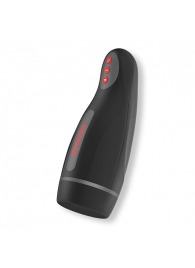 Черный автоматический мастурбатор с управлением через приложение - Oninder - в Уссурийске купить с доставкой