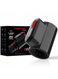 Черный автоматический мастурбатор с режимами поступательных движений и ротации - JAMYJOB - в Уссурийске купить с доставкой