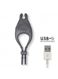 Черное эрекционное виброкольцо с управлением через приложение - Oninder - в Уссурийске купить с доставкой