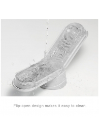 Белый мастурбатор FLIP 0 (ZERO) - Tenga - в Уссурийске купить с доставкой