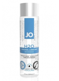 Охлаждающий лубрикант на водной основе JO Personal Lubricant H2O COOLING - 120 мл. - System JO - купить с доставкой в Уссурийске