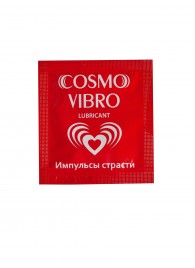 Пробник женского стимулирующего лубриканта на силиконовой основе Cosmo Vibro - 3 гр. - Биоритм - купить с доставкой в Уссурийске