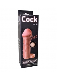 Фаллоудлинитель с кольцом COCK size M - 15 см. - LOVETOY (А-Полимер) - в Уссурийске купить с доставкой