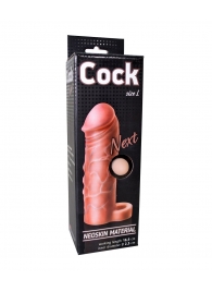 Фаллоудлинитель с кольцом COCK size L - 16,5 см. - LOVETOY (А-Полимер) - в Уссурийске купить с доставкой