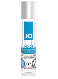 Возбуждающий лубрикант на водной основе JO Personal Lubricant H2O Warming - 30 мл. - System JO - купить с доставкой в Уссурийске