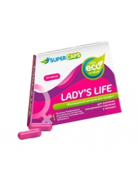 Возбуждающие капсулы Ladys Life - 14 капсул (0,35 гр.) - SuperCaps - купить с доставкой в Уссурийске